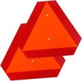 2PACK Reflective Slow Moving Vehicle Sign, Slow Moving Vehicle Triangle by Ayifan
