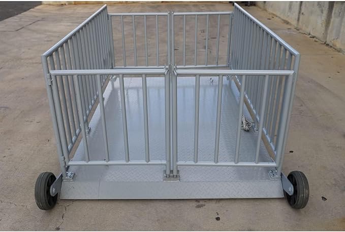 Liberty LS-930-5’x30 Cage System Portable Livestock Animal Weighing Scale | - Image 4