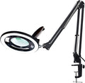 10X Magnifying Glass with Light, KIRKAS 2, 200 Lumens LED Magnifying Lamp with by KIRKAS