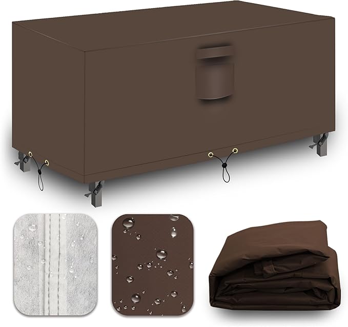 Heavy Duty Patio Furniture Covers Waterproof, 600D Outdoor Furniture Cover by CNCZMH