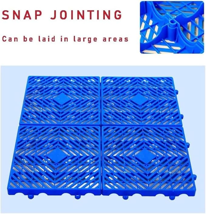 Plastic Pallet, Safety Storage Nestable Shipping Grid Pads - Image 4