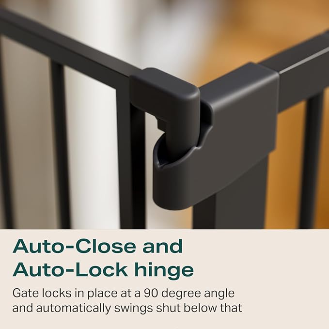 Cumbor 36" Extra Tall Baby Gate - Image 5