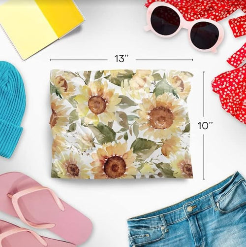 10x13 Poly Mailers – Sunflowers – Waterproof, Tear-Resistant Shipping Bags - Image 2
