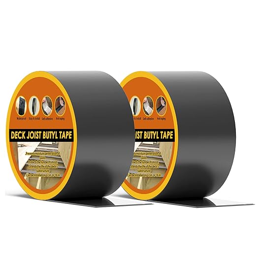 Joist Tape 3" x 50', Thermal Wood, Pressure Treated, and Composite Decking by JOAPRIL