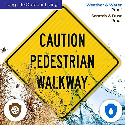 Pedestrian Walkway Sign, - Image 7