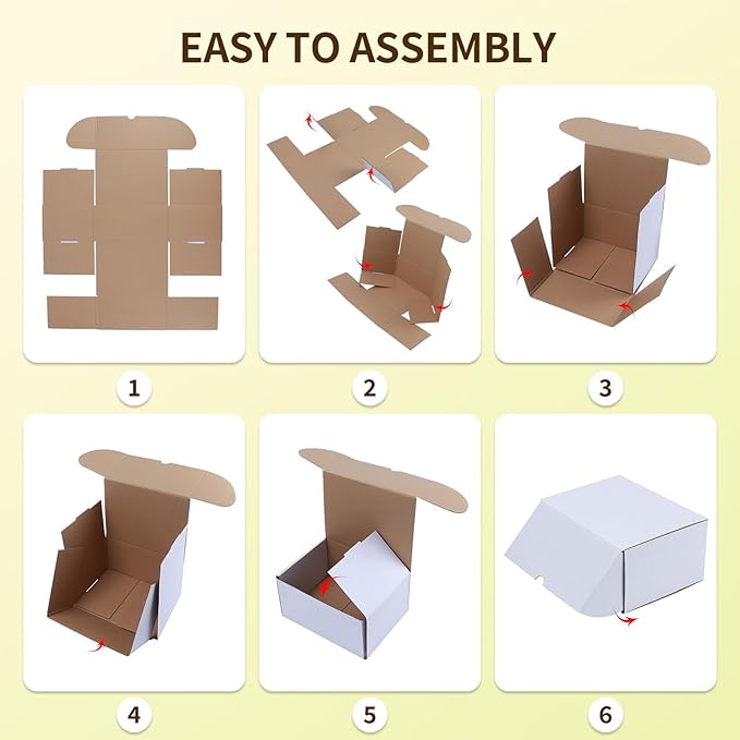 WIFTREY 40 Pack 4.6x2.2x2.2 Small Shipping Boxes - Image 5