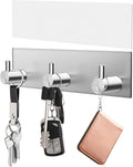 VIS'V Key Holder Wall Mount, Small Metal Self Adhesive Key Hanger by VISV