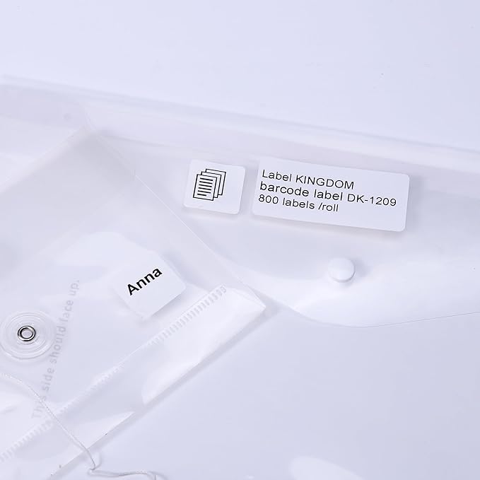 Replace for Brother DK-1209 Small Address Label, 29 x 62mm, 800 Stickers per - Image 5
