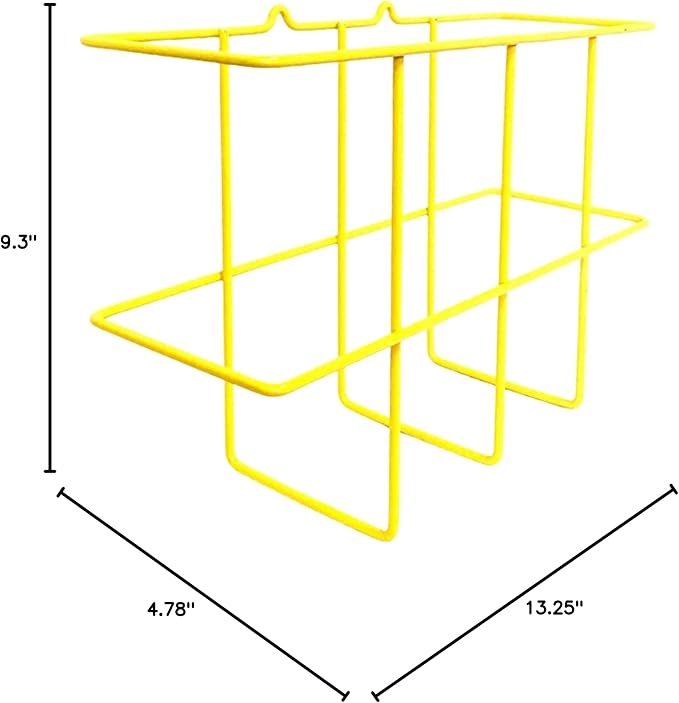Performore 2 Pack Binder Display Rack, SDS/MSDS Wire Wall Mount Rack - Image 7