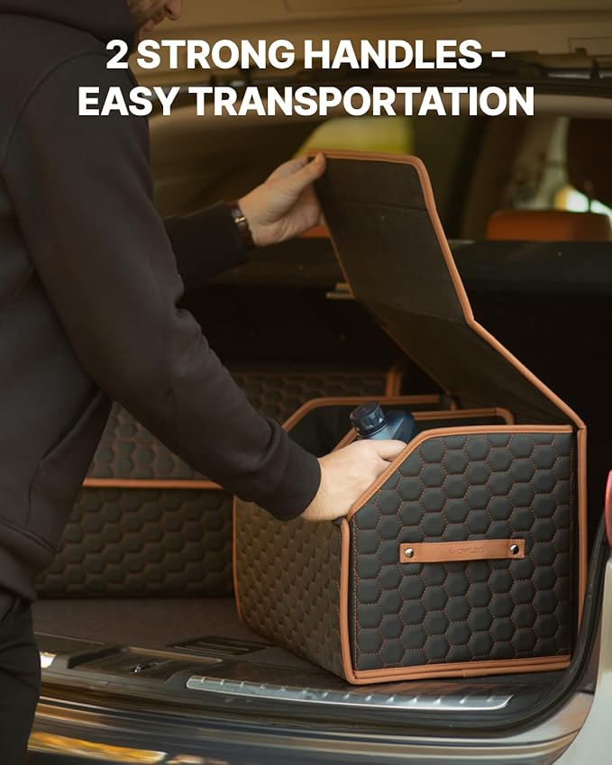 Owleys Sedan Trunk Organizer 17.7" Storage Tote - Image 5