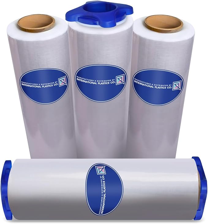 International Plastics Co. 18" Stretch Film/Wrap 1500 feet 7 Layers 80 Gauge by InternationalPlasticsCo