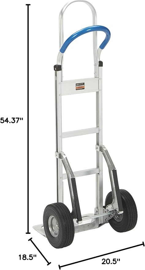Strongway Continuous Handle Aluminum Hand Truck/Stair Skid Moving Dolly - Image 10