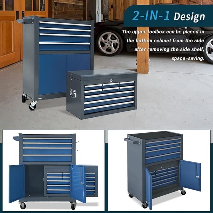 13-Drawer Rolling Tool Chest - Image 6