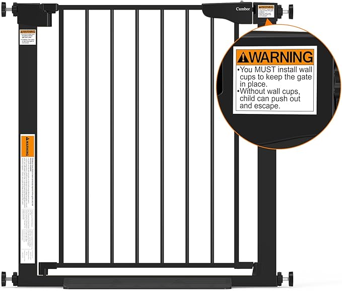 Cumbor 29.7-54.2" Wide Baby Gate - Image 8