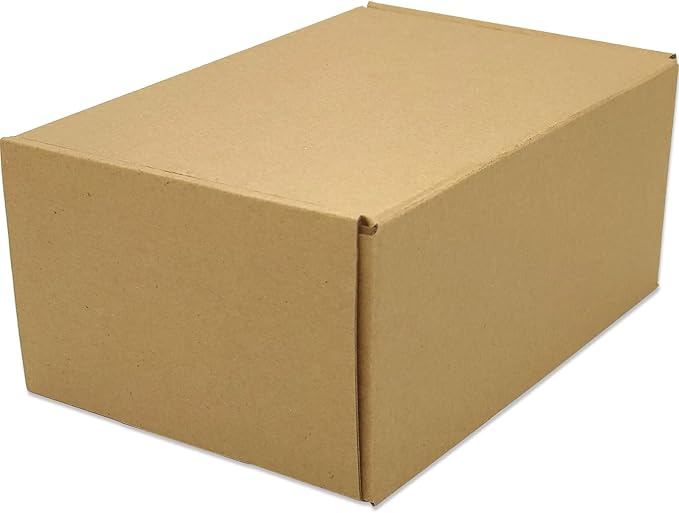 Small Brown Shipping Boxes for Small Business Pack of 25-9x6x4 inches Cardboard - Image 5