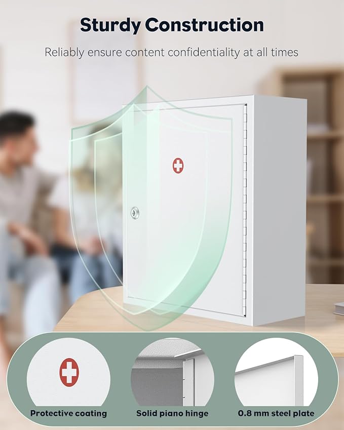 Uniclife Wall Mount Medicine Cabinet - Image 6