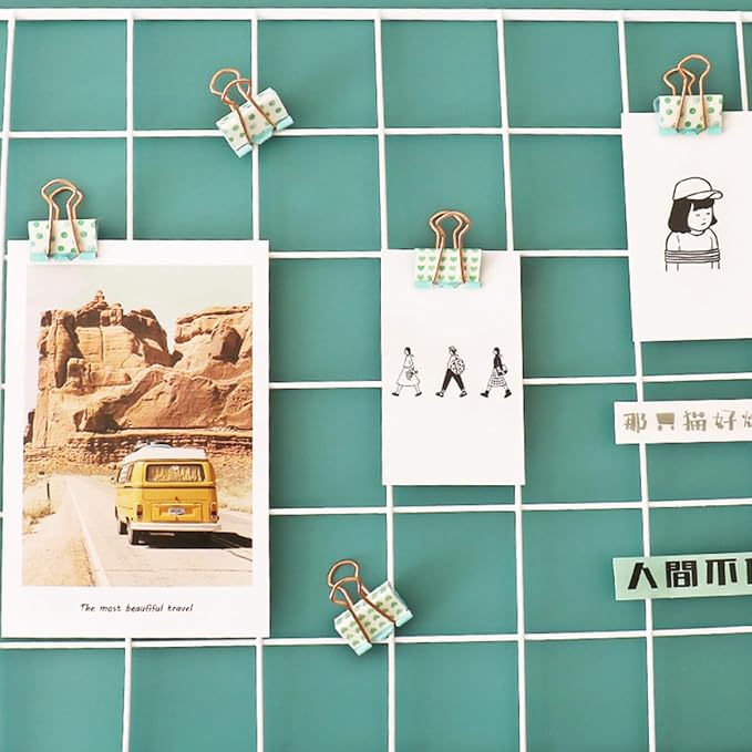 12pcs Metal Binder Clips Paper Clamps Multi-Functional Office File Organizing - Image 4