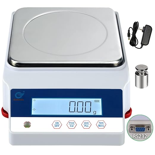 Lab Scale 5000gx0.01g High Precision Electronic Large Range Scientific by RUISHAN
