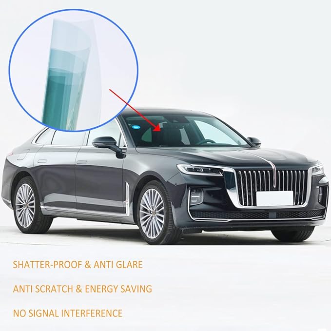 Nano Ceramic Car Front Window Film 99% Anti UV Heat Insulation Sun Blocking - Image 3