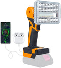 【36w・6500k】 Cordless LED Work Light Compatible by RIWELF