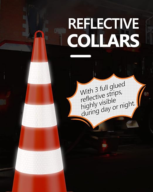 BATTIFE Traffic Safety Cones 36 Inch - Image 5