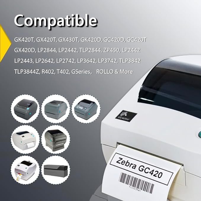 BETCKEY - 4" x 5" Large Shipping & Multipurpose Labels Compatible - Image 3