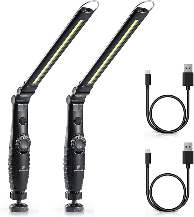 ORHOMELIFE Rechargeable LED Work Light by ORHOMELIFE