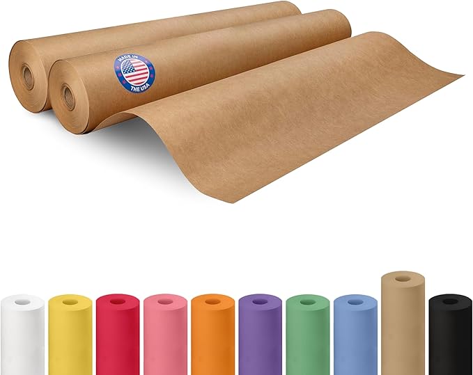 Brown Paper Roll 24" x 1800", Shipping & Crafts/Arts by IDLPackaging