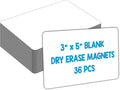 Dry Erase Magnets, Blank Magnetic Dry Erase Labels, Erasable Magnets by IMAGAME