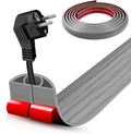 Floor Cord Cover Self Adhesive Cord Hider, 20FT Cable Management, Extension by DBHXXMB-HH