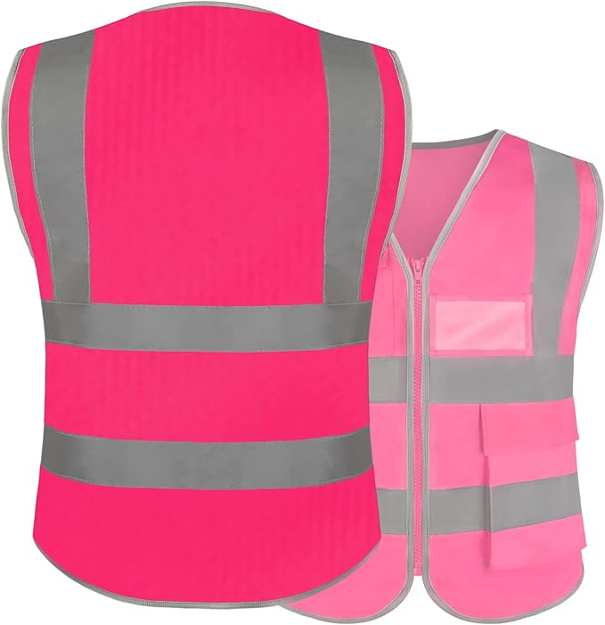 Safety Reflective Work Vest 6 Pack - Image 5