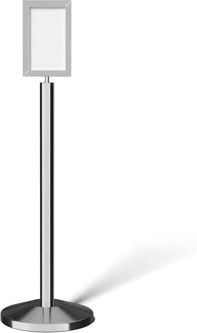 Crowd Control Warehouse Pedestal Standing Floor Sign Frame by Crowd+Control+Warehouse
