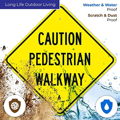 Pedestrian Walkway Sign, - Image 7