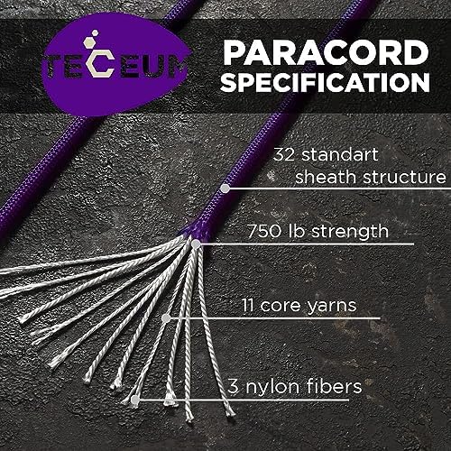 Paracord Rope 550 lb 4mm – Parachute Cord – Utility Camping Rope - Image 2