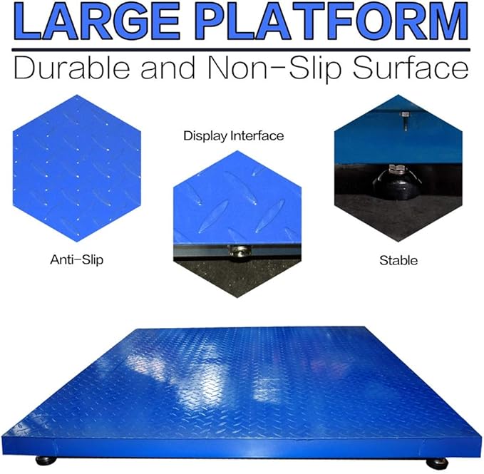 Industrial Floor Scale, 10000LB/1LB, PEC Focus on Industry - Image 2