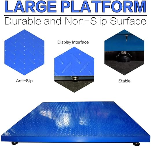 Industrial Floor Scale, 5000LB/0.5LB, PEC Focus on Industry - Image 2