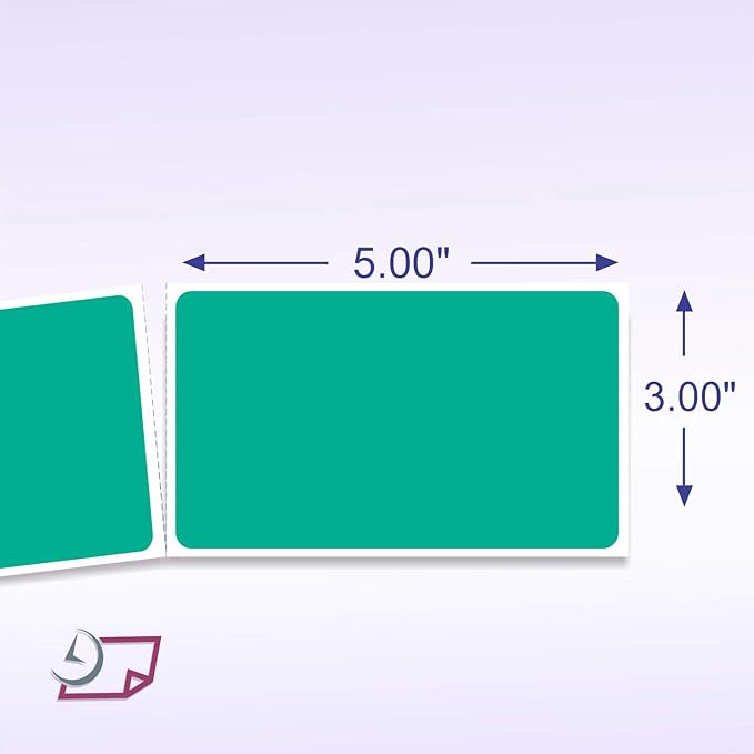 NextDayLabels 500 Rectangle Stickers - Image 2