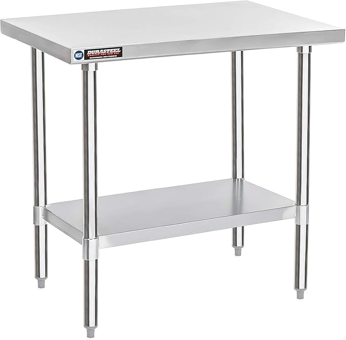DuraSteel 24x36 Stainless Steel Work Table by DuraSteel