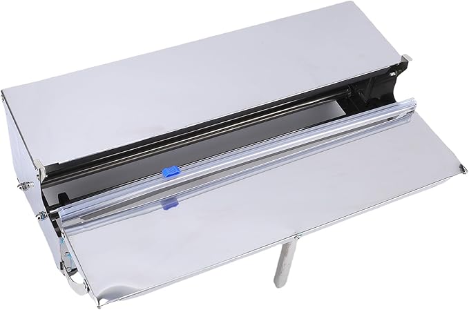 SUNGOOYUE Heavy Duty Stainless Steel Manual Food Wrapping Film Dispenser - Image 4