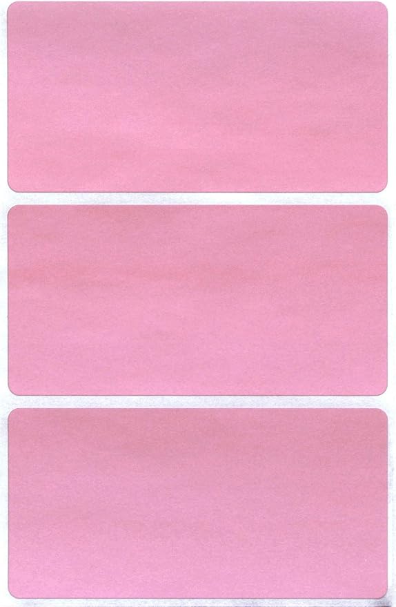 4" x 2" Blank Stickers to Write On Name Tags Color-Coding Labels by RoyalGreen