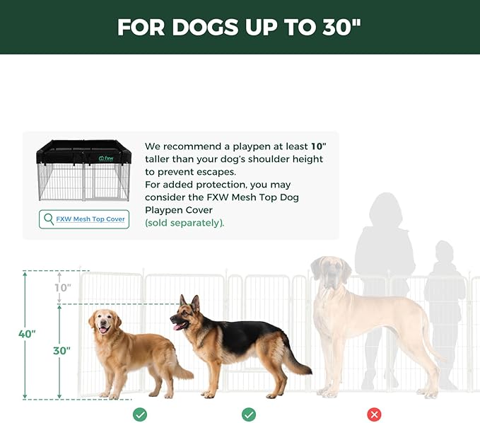 FXW Rollick Unleashed Dog Playpen - Image 8