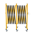 GYMTIME Industrial Expandable Metal Barricade, 16 Feet, Easily Assembled Safety by GYMTIME