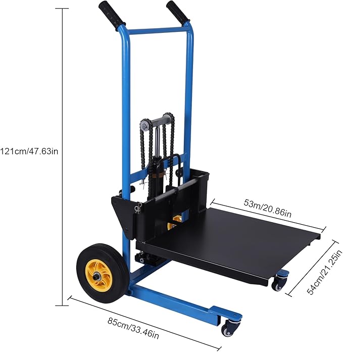 Hydraulic Material Lift Pallet Truck, Pallet Jack Table Cart - Image 7