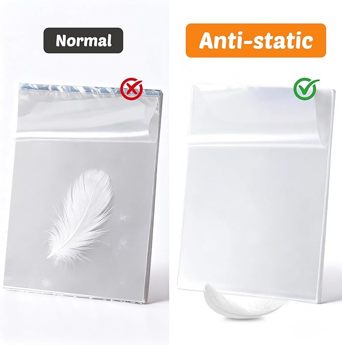 Anti-Static Thermal Laminating Pouches 9x11.5 Inches, Holds 8.5 x 11 Inch Sheets - Image 2