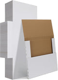 HORLIMER 12.8x12.8x1 Vinyl Record Shipping Boxes Set of 25, Moving Storage by HORLIMER