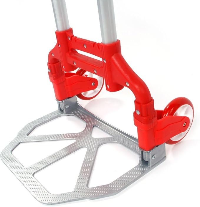 Folding Hand Truck Dolly, 200 lbs Capacity Dolly Cart, Aluminum Portable - Image 6