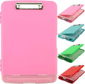 SFLHHDM Plastic Clipboard with Storage, High Capacity Clip Boards 8.5x11 with by SFLHHDM