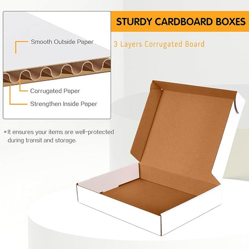 12x9x2 inch Small Shipping Boxes Set of 25 - Image 2