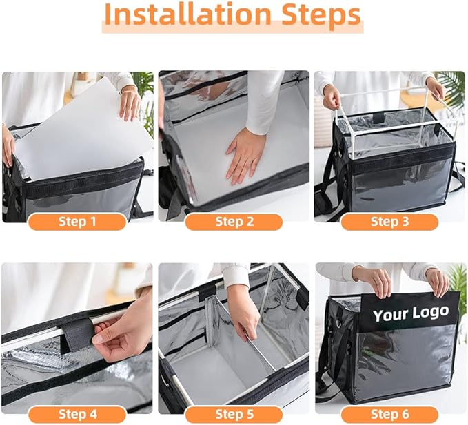 Insulated Bags For Food Delivery XL - Image 8