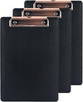 A5 Clipboard, 3 Pack PU Clipboards by URbantin